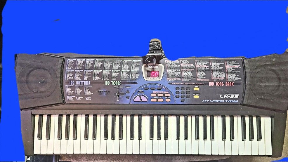 Casio top lk 33