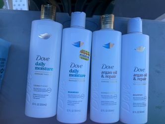 Dove Damage Therapy Shampoo & Conditioner Set (4 Bottles)