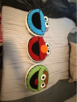 Sesame Street pillows
