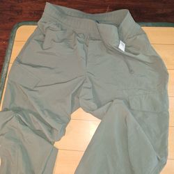 High-Waisted SleekTech Cargo Joggers