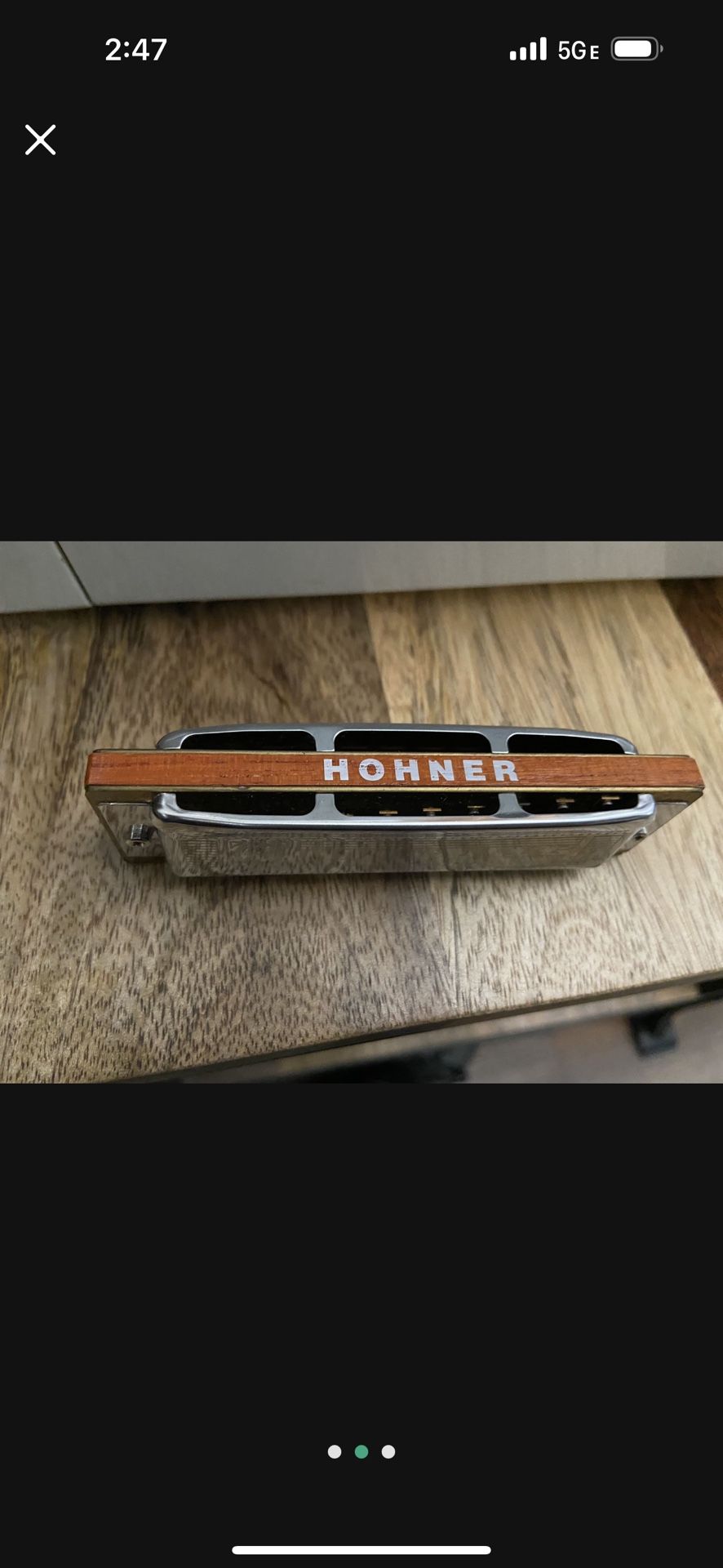 Harmonica And Case