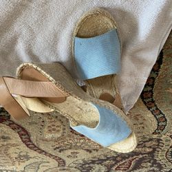 Light Blue Denim Sandals