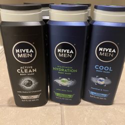 Nivea Men Bodywash For $3 Each 