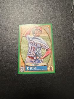 2021 Shohei Ohtani Baseball Trading Card
