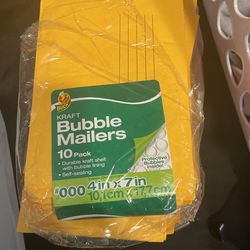 Assorted Bubble Mailing Envelopes