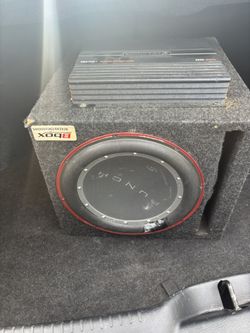 Subwoofer Bbox enclosures with Amplifier 