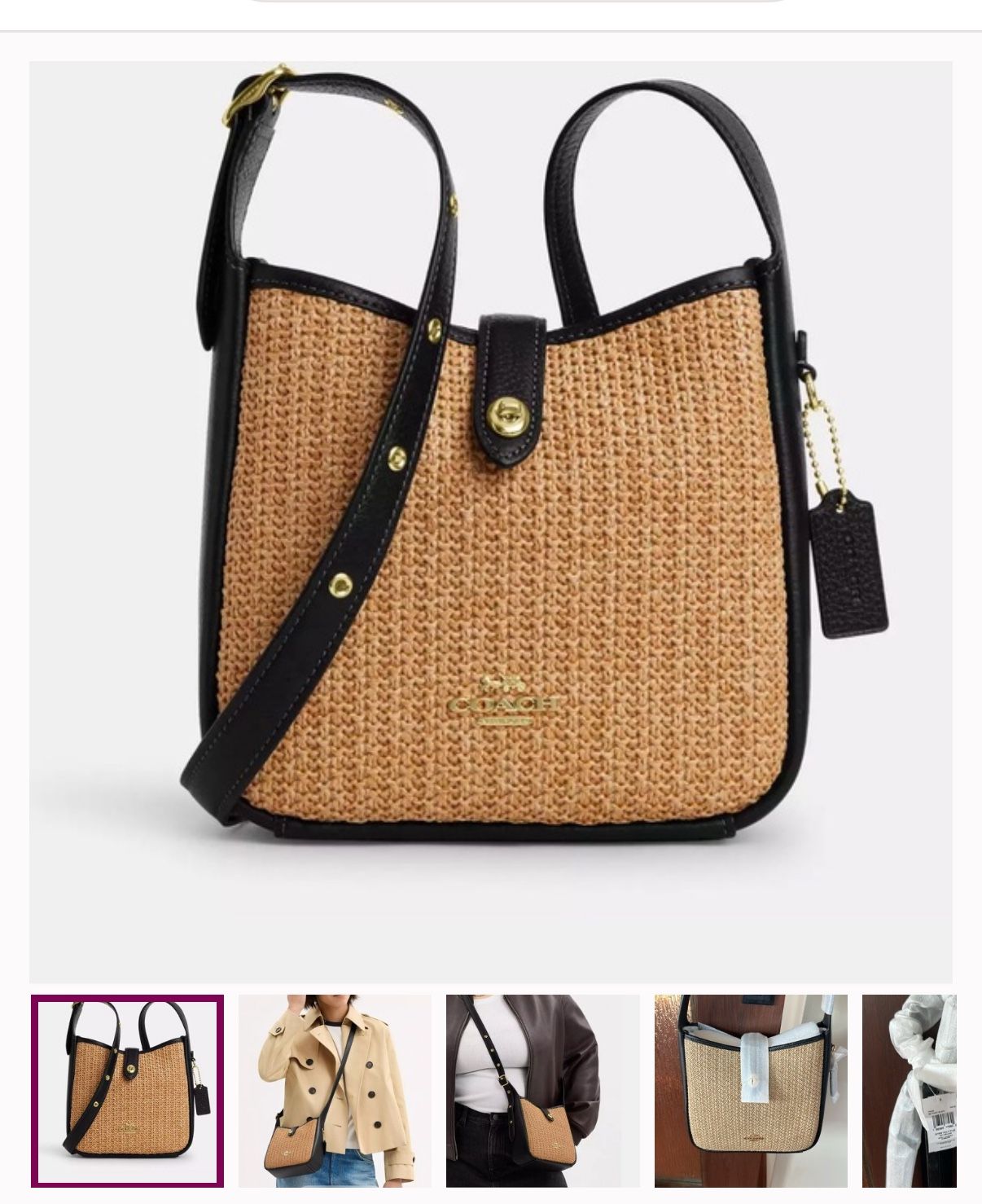 Coach Hadley Convertible Shoulder