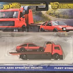 Hot wheels Premium Toyota AE86 Toyota Transport