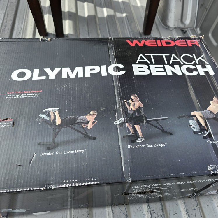 Brand New Weider Olympic Attack Bench 