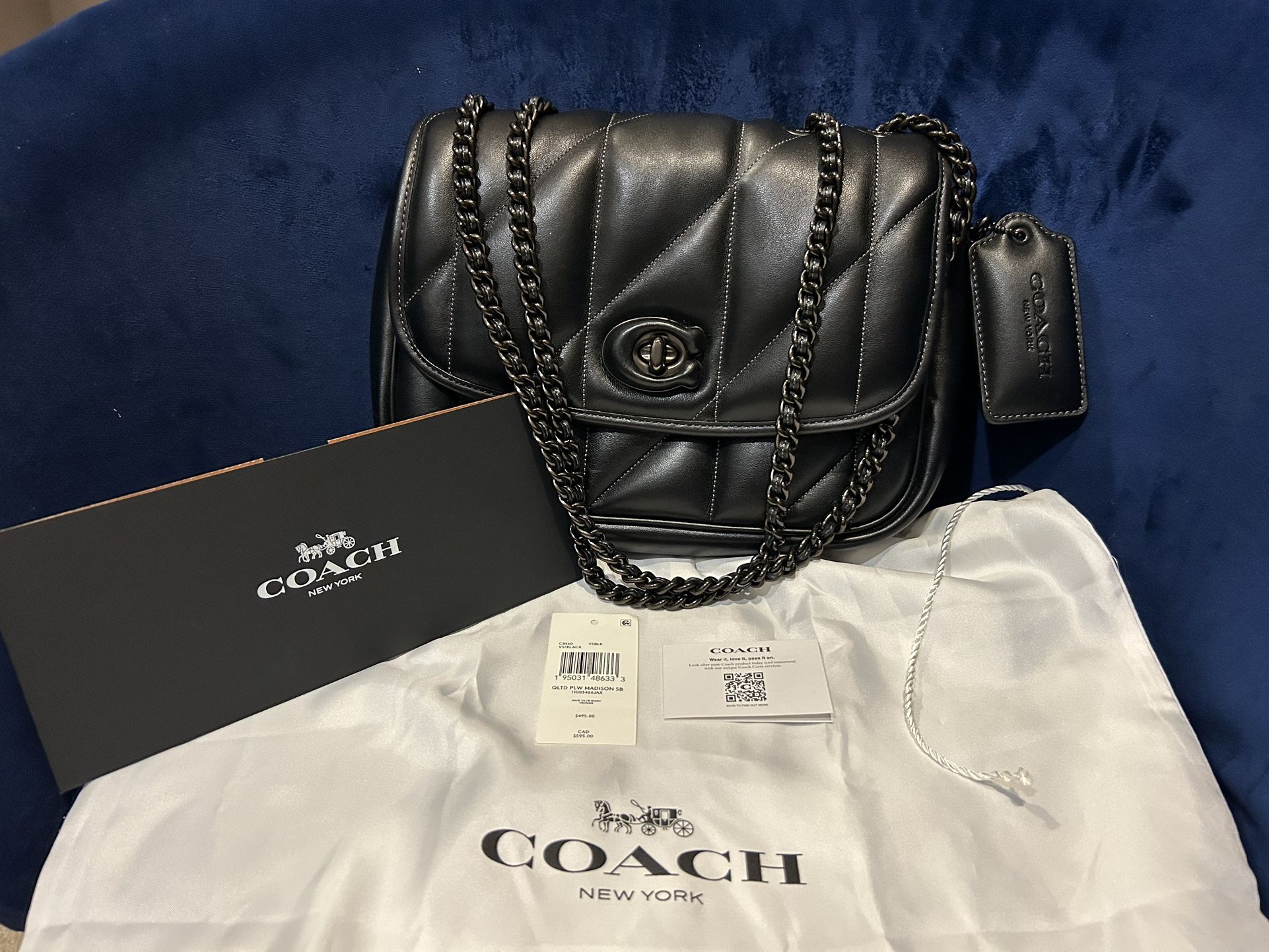 Coach Quilted Pillow Madison Handbag