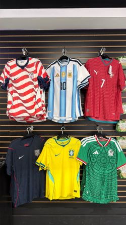 SOCCER WORLD CUP JERSEYS