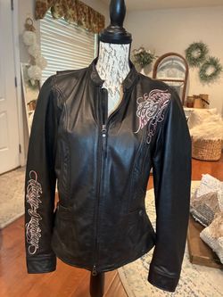 Harley-Davidson "Blooming Sun" Pink Label Collection Excellent large