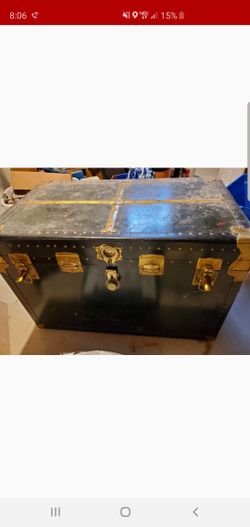 Antique trunk chest
