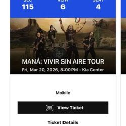 Maná ORLANDO KIA CENTER HOY!!