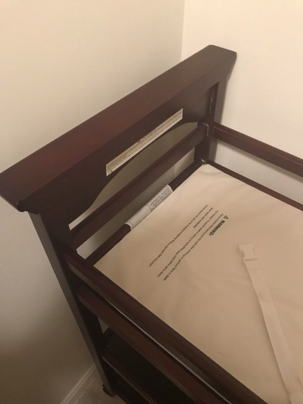 Gently used changing table