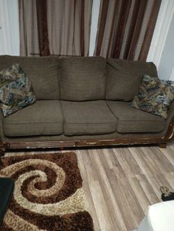 Couch and loveseat