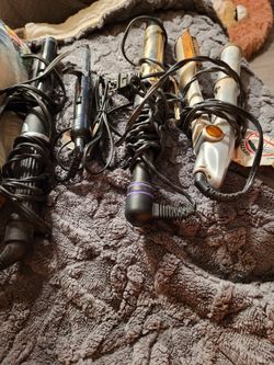 Curling Irons They Work Like New $2 Each