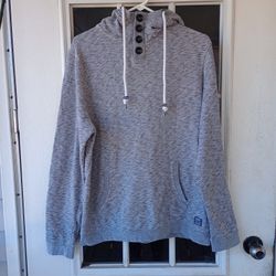 Vintage D26 By Cedarwood State Gray  Hooded Sweatshirt Size XL Men's 