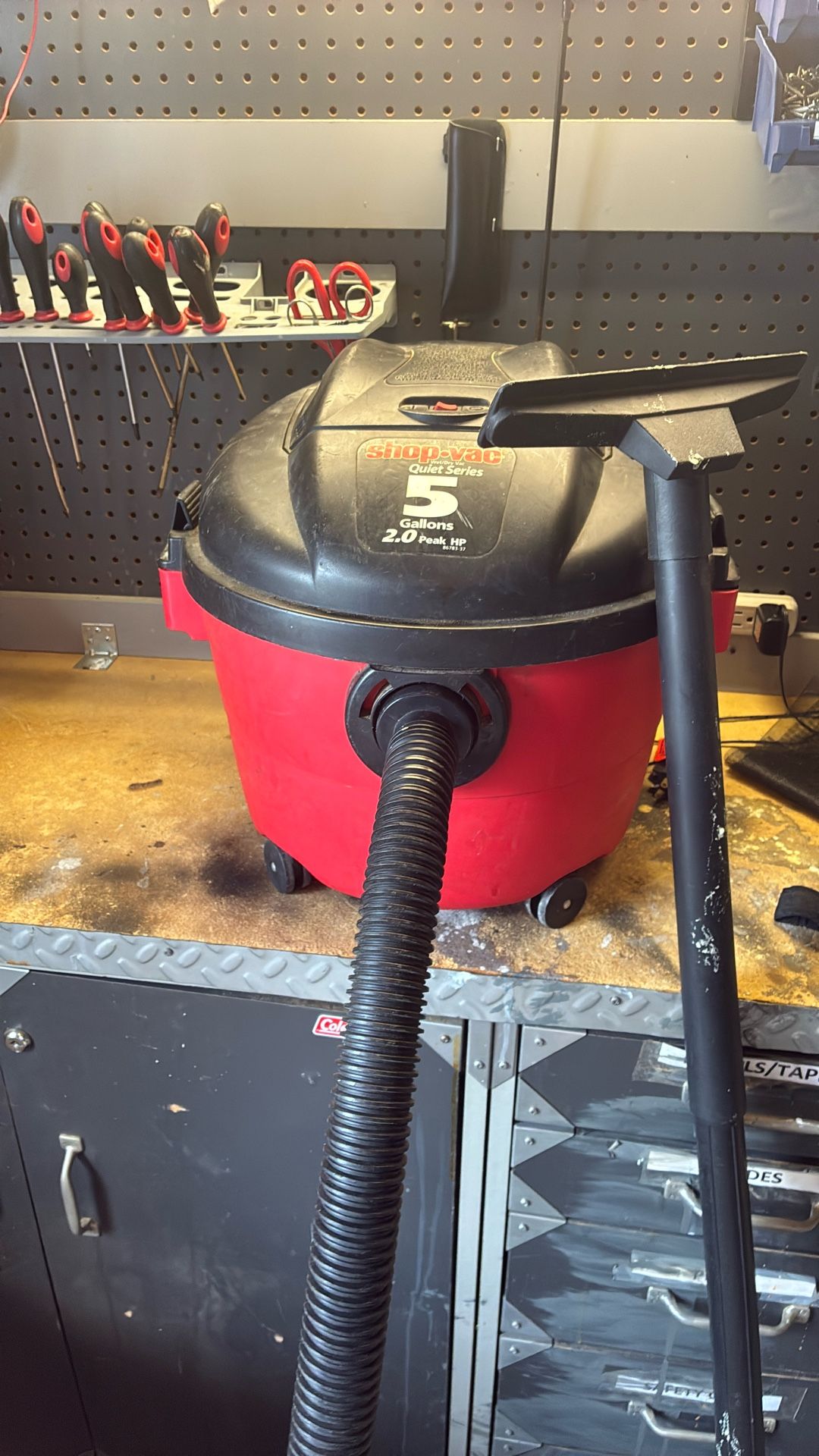 Shop Vac 5 Gallon 2.0 HP