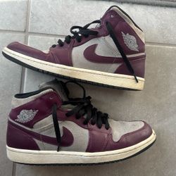 Jordan 1 Phat Bordeaux 2012