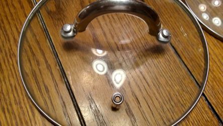 3 Vented Glass Lids.