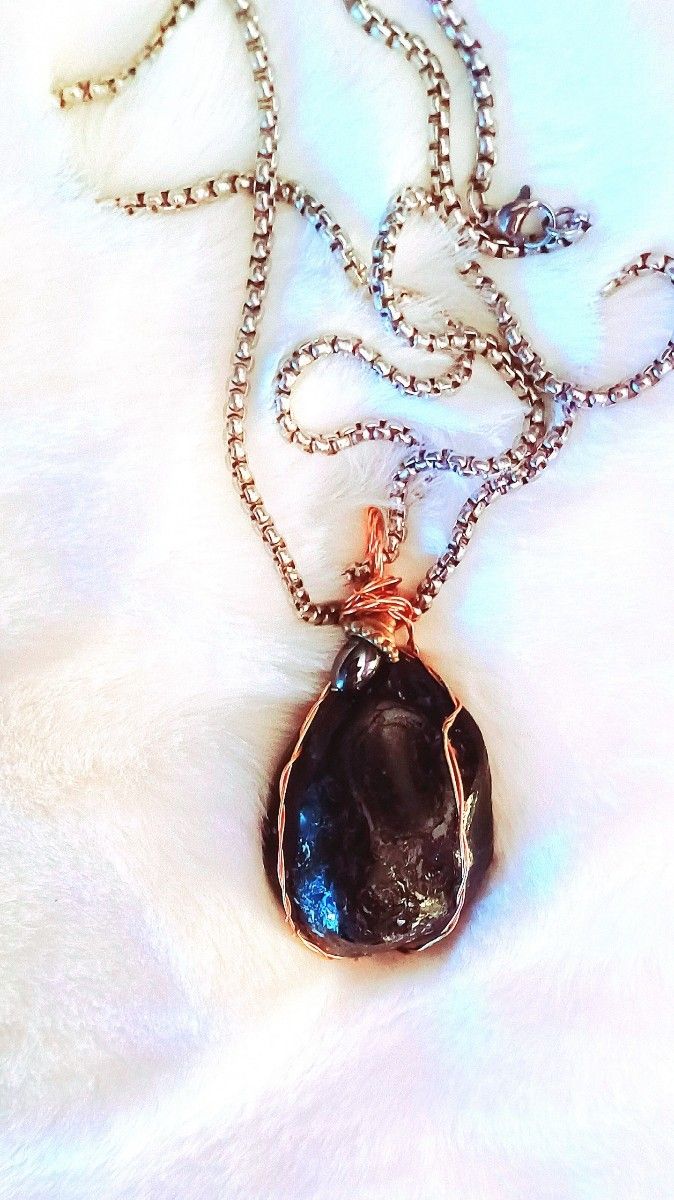 NEW ONE OF A KIND DESIGNED JEWELRY NECKLACES BISON TOOTH 🦬, METEORITE, APACHE TEARS, HYENA!