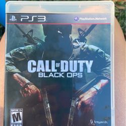 PS3 Call Of Duty Black Ops