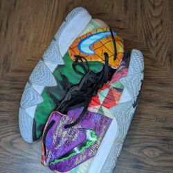 Nike Kybrid S2 Pineapple Youth Size 6.5Y Sneakers CV0097-900 SpongeBob Basketball