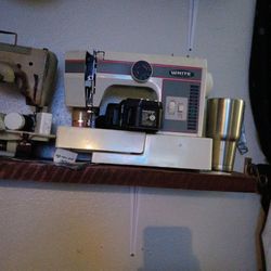 White Brand Sewing Machine 