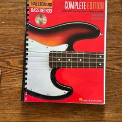 Bass Guitar Lesson Book