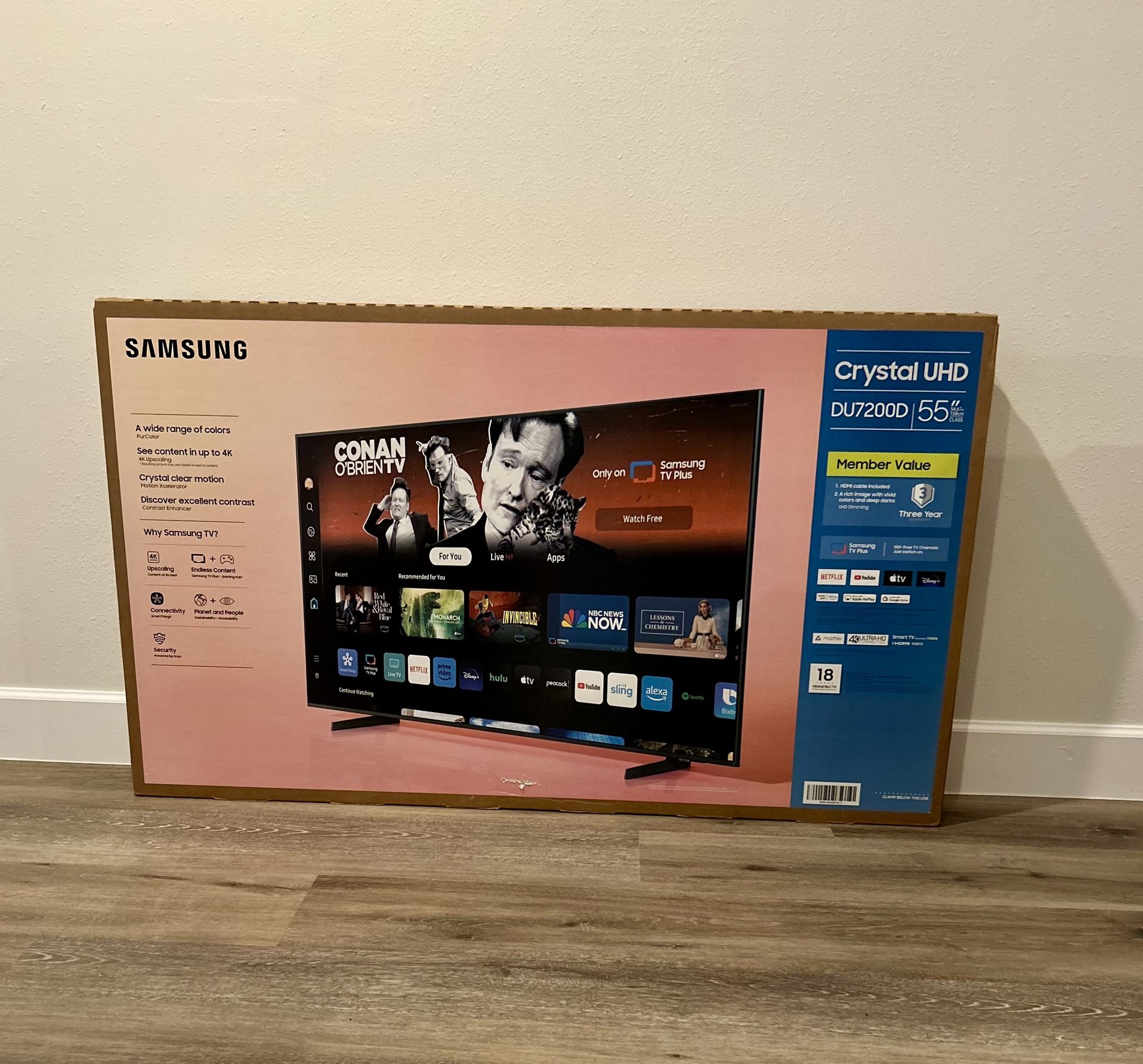 55" Samsung Smart Tv - Brand New in Box