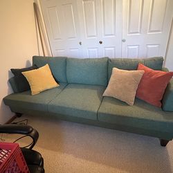 Awesome green couch!