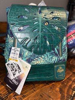 Jurassic world glow in the dark loungefly