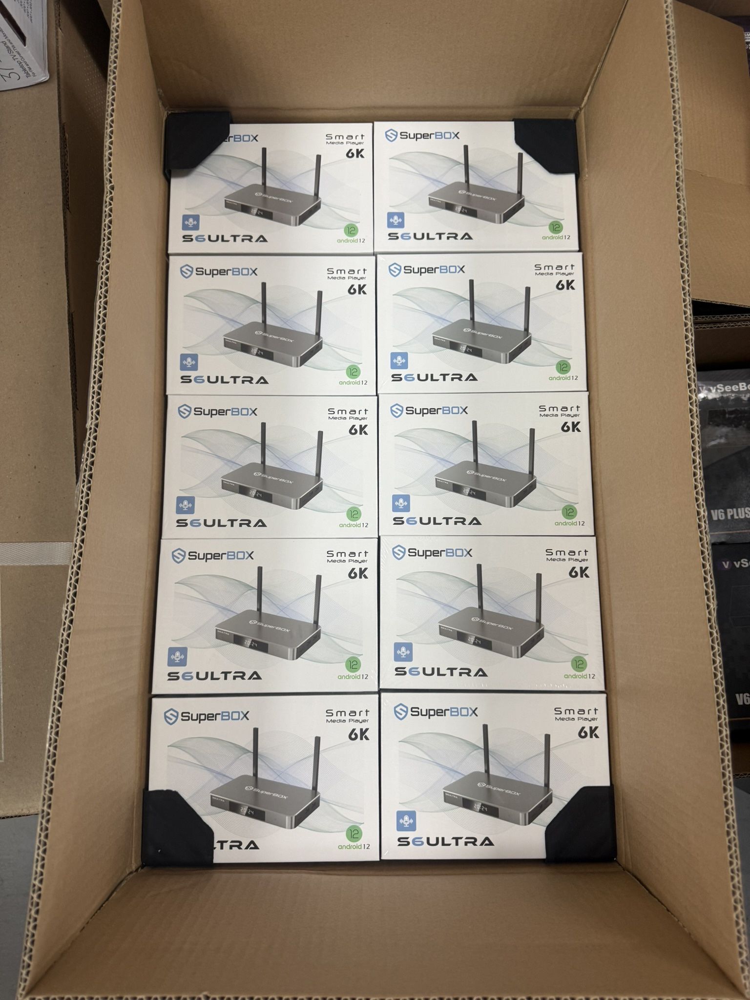 Superbox S6 Ultra/ S7 Max/ S6 Max/ vSeebox V3 Plus/ V6 Max/ V6 Plus/ Elite Ultra - Fully Loaded With 2000+ Channels Sports Ppvs Movies Series And More