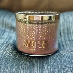 🍓 Strawberry Pound Cake 3-Wick Candle