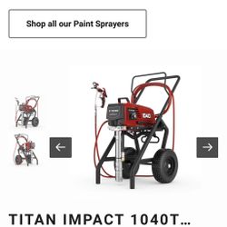 Titan Paint Sprayer.