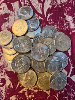 Kennedy half dollars $11 each