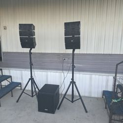 Gemini 4x4 Line Array Speaker System