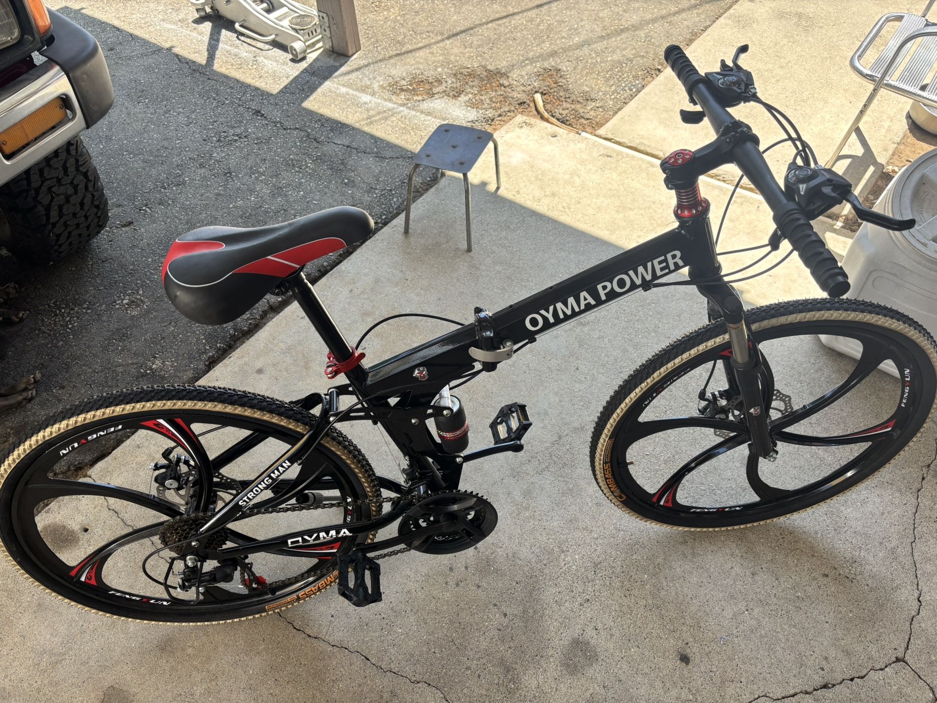Oyma Power Folding Bike