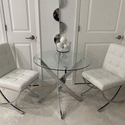 ESPECIAL DE DIA LABORAL | MESA DE COMEDOR NUEVOS | PLATIADO Y DORADO | TODOS TAMAÑOS 