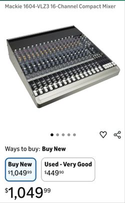 1604 VLZ3 Pro Mixer
