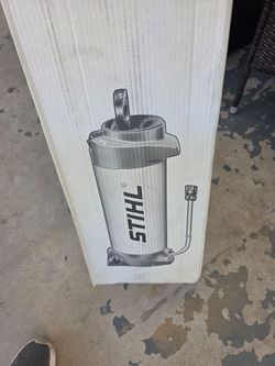 Stihl pressurized water tank