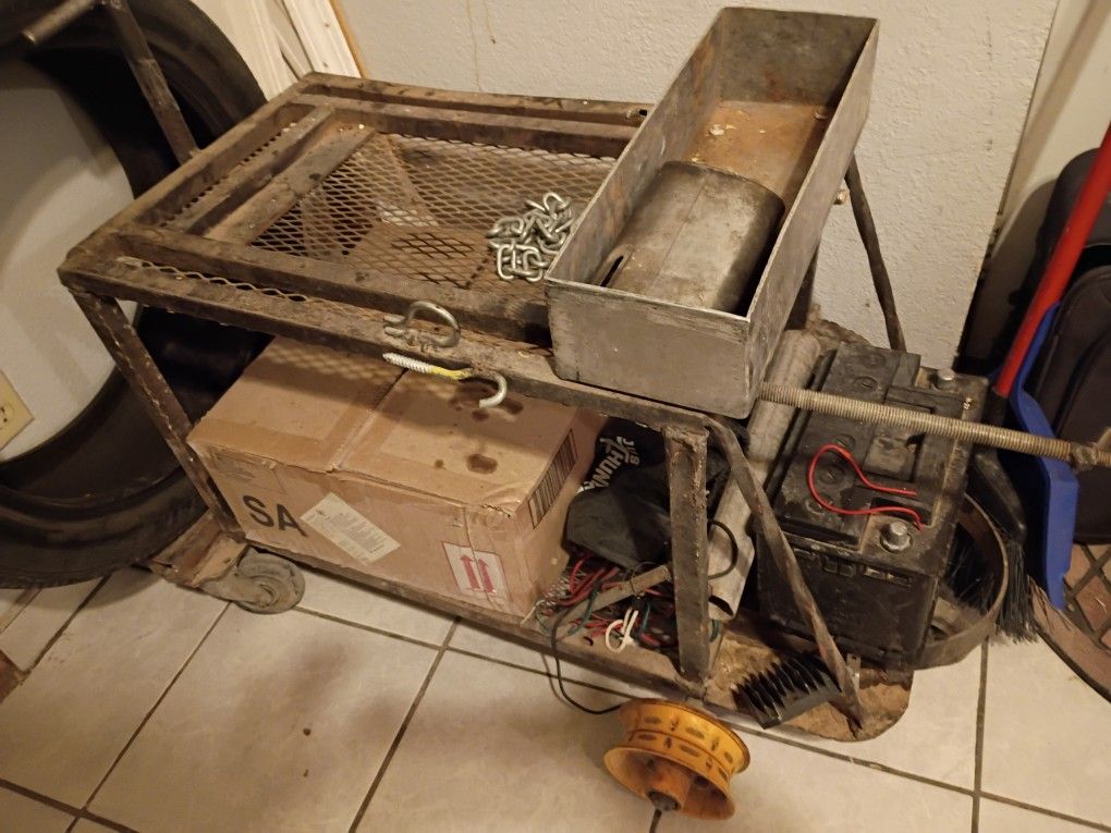 Custom Built Welder Cart