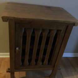 Wood Wine Cabinet