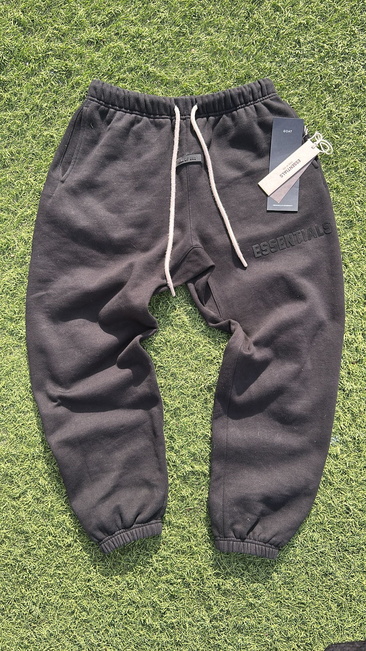 Black Essentials Sweatpants