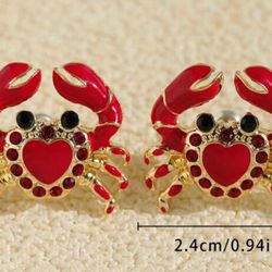 Crab Earrings 