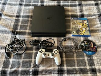 playstation 4 slim console (great condition)