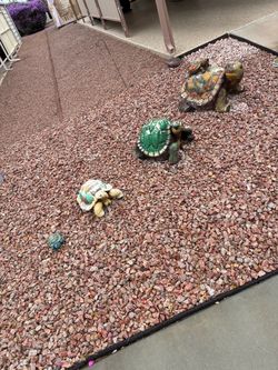 Decorative Garden Turtle Figurine Set