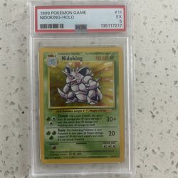 Nidoking Psa 5 Trading Card Game 