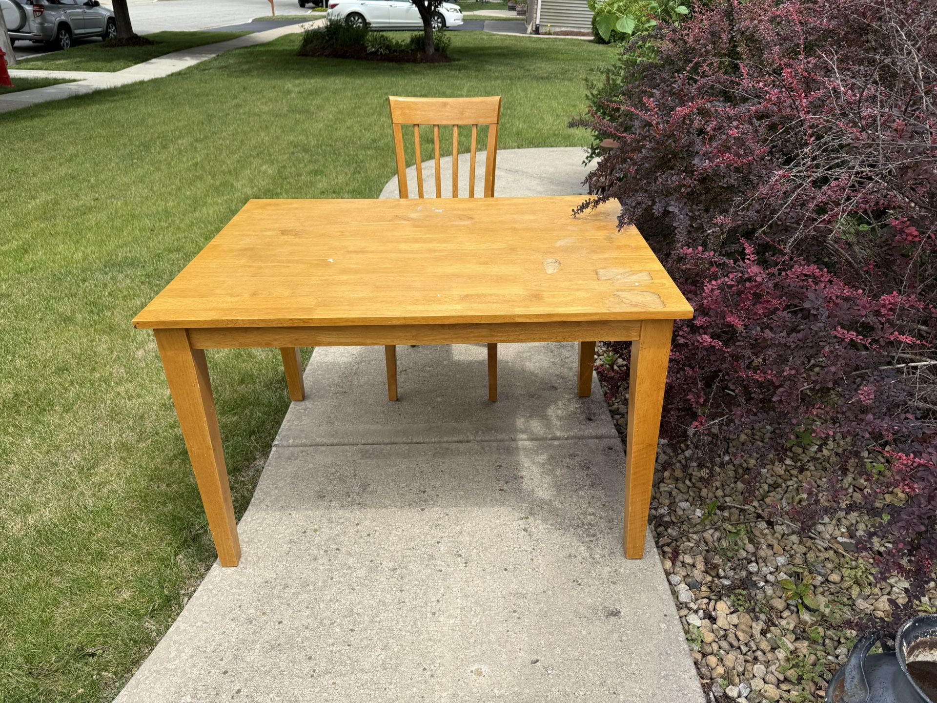 Small Wooden Table